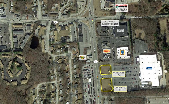 Pictures of Retail, Land, Restaurant property located at 510 Quaker Lane, Warwick, RI 02886 for lease - image #1