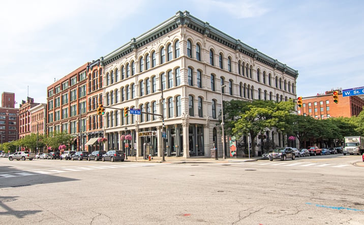 Pictures of Office property located at 700 W St Clair Ave, Cleveland, OH 44113 for lease - image #1