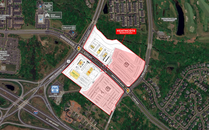 Pictures of Retail, Land property located at Route 15 and Heathcote Boulevard, Haymarket, VA 20169 for lease - image #1