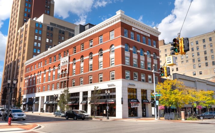 Pictures of Retail property located at 106 W Allegan St, Lansing, MI 48933 for lease - image #1