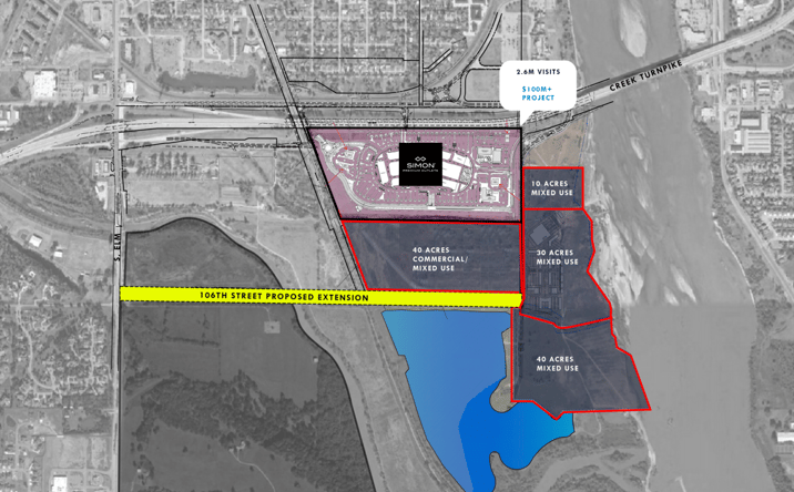 Pictures of Land property located at Southwest Tulsa MSA, Tulsa, OK 74133 for lease - image #1