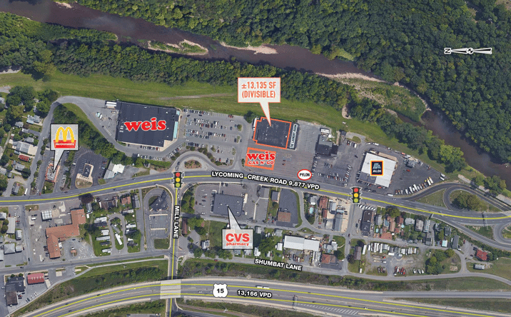 Pictures of Retail, Office property located at 1844 Lycoming Creek Road, Williamsport, PA 17701 for lease - image #1
