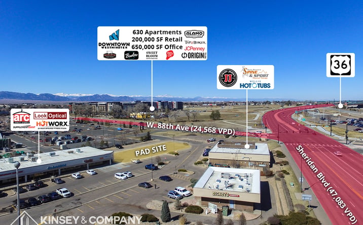 Pictures of Retail property located at 8657 Sheridan Boulevard, Westminster, CO 80003 for lease - image #1