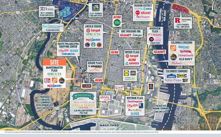 Pictures of Retail property located at W Oregon Ave & S 23rd Street, Philadelphia, PA 19145 for lease - image #1