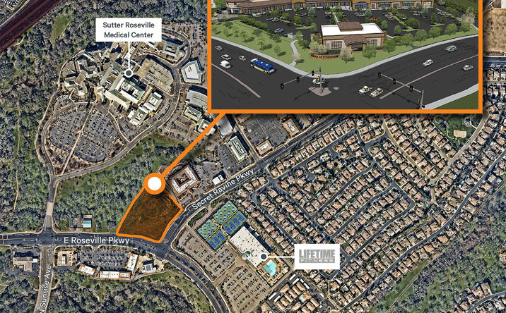 Pictures of Retail, Land property located at Secret Ravine Pkwy, Roseville, CA 95661 for lease - image #1