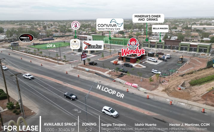 Pictures of Retail, Office, Restaurant property located at 8100 N Loop Dr, El Paso, TX 79907 for lease - image #1
