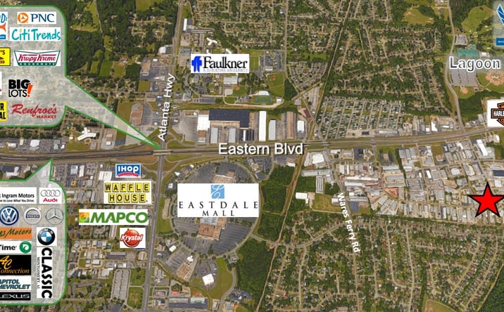 Pictures of Office, Industrial property located at 898 Plantation Way, Montgomery, AL 36117 for lease - image #1