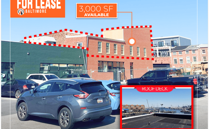 Pictures of Office property located at 2030 Aliceanna St, Baltimore, MD 21231 for lease - image #1