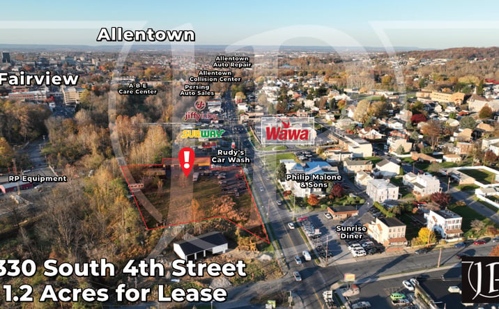 Pictures of Land property located at 1330 S 4th St, Allentown, PA 18103 for lease - image #1