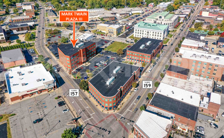 Pictures of Office property located at 105 W Vandalia St, Edwardsville, IL 62025 for lease - image #1