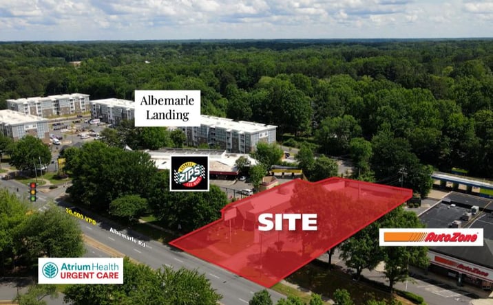 Pictures of Retail property located at 5718 Albemarle Rd, Charlotte, NC 28212 for lease - image #1