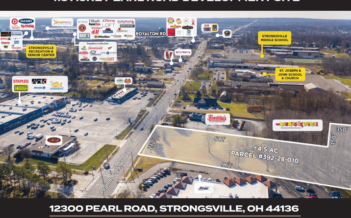 Pictures of Land property located at 12300 Pearl Rd, Strongsville, OH 44136 for lease - image #1