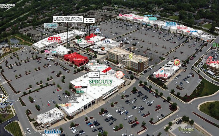 Pictures of Retail property located at 7620 Hwy 70 S, Nashville, TN 37221 for lease - image #1