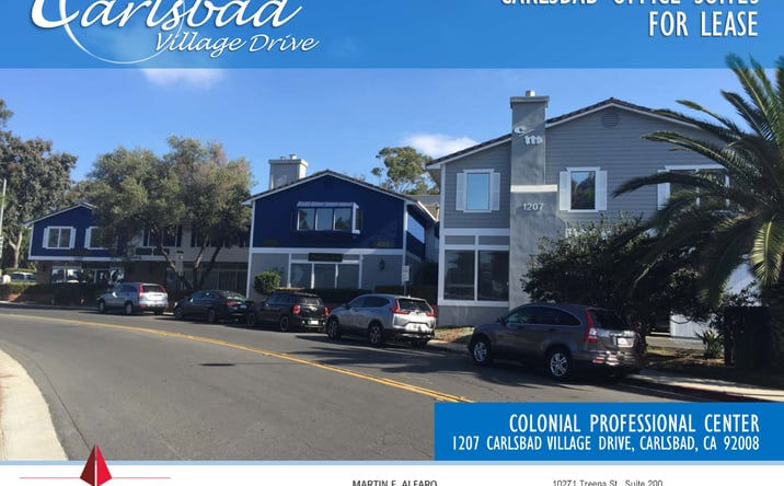 Pictures of Office property located at 1207 Carlsbad Village Dr, Carlsbad, CA 92008 for lease - image #1