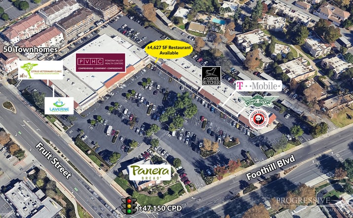 Pictures of Retail, Restaurant property located at 2345 Foothill Blvd, La Verne, CA 91750 for lease - image #1