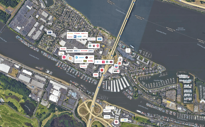 Pictures of Retail property located at 1333-1339 N Hayden Island Dr, Portland, OR 97217 for lease - image #1