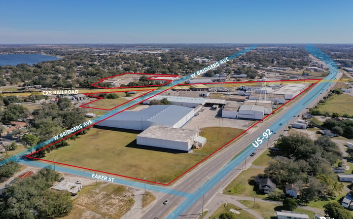 Pictures of Industrial, Office property located at 625 W Bridgers Ave, Auburndale, FL 33823 for lease - image #1