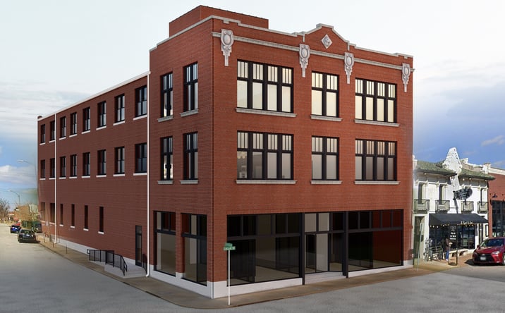 Pictures of Retail, Office property located at 3041 Locust Street, Saint Louis, MO 63103 for lease - image #1