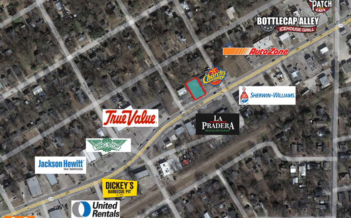 Pictures of Land, Retail property located at 1412 W 7th Ave, Corsicana, TX 75110 for lease - image #1