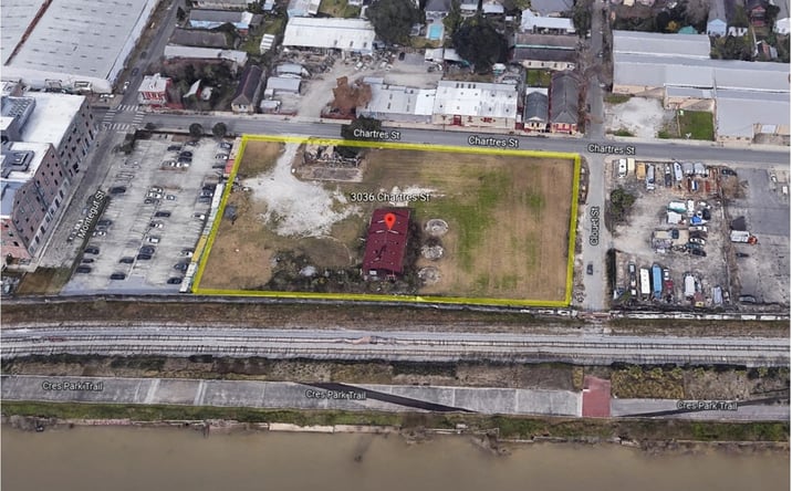 Pictures of Land property located at 3036 Chartres St, New Orleans, LA 70117 for lease - image #1