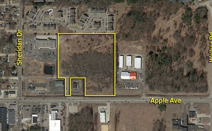 Pictures of Land property located at E Apple Ave, Muskegon, MI 49442 for lease - image #1