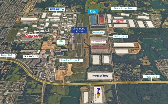 Pictures of Industrial property located at 11244 S Distribution Cove, Olive Branch, MS 38654 for lease - image #1