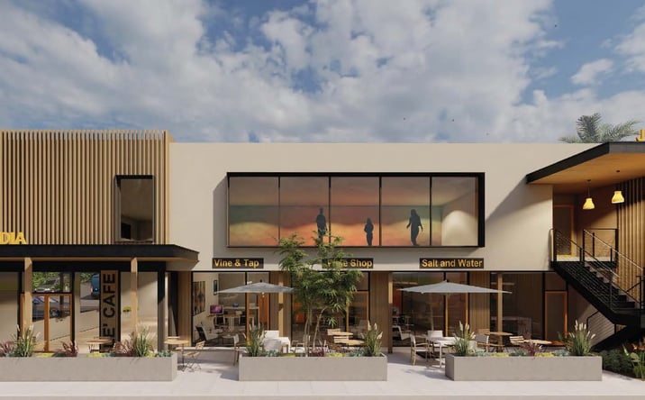 Pictures of Retail, Office, Restaurant property located at 1400 - 1410 N Coast Hwy 101, Encinitas, CA 92024 for lease - image #1