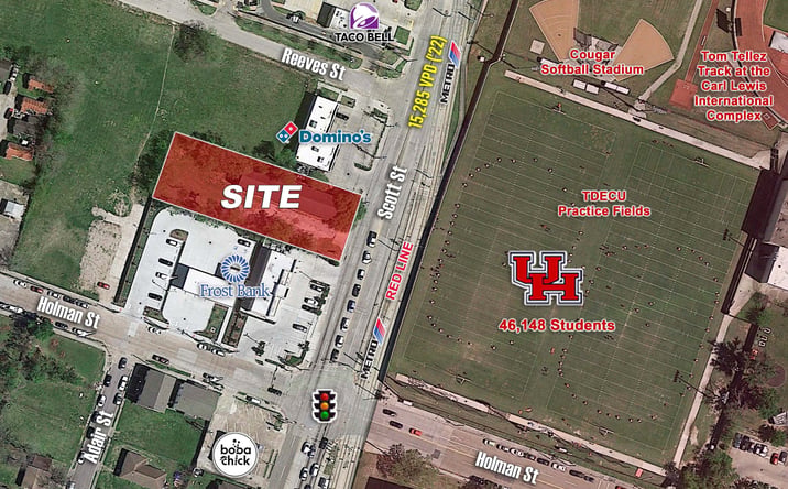 Pictures of Land property located at 3404 Scott Street, Houston, TX 77004 for lease - image #1