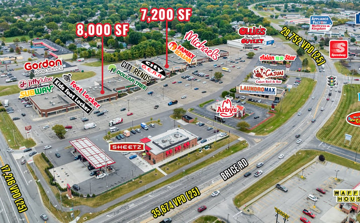 Pictures of Retail property located at 2640 Brice Rd, Reynoldsburg, OH 43068 for lease - image #1