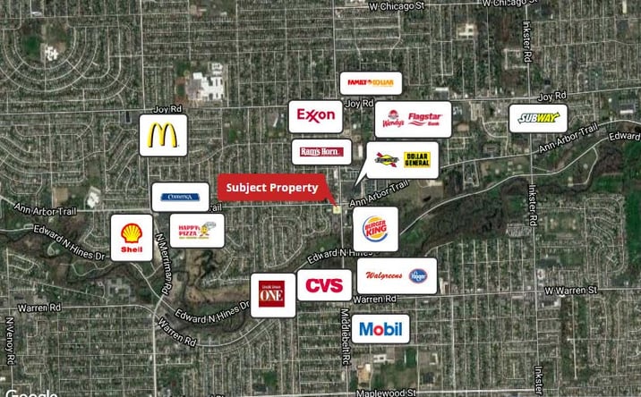 Pictures of Land property located at 7975 North Middlebelt Road, Westland, MI 48185 for lease - image #1