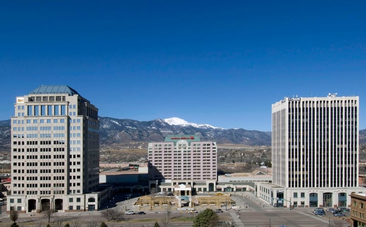 Pictures of Office property located at 90 South & 2 North Cascade Avenue, Colorado Springs, CO 80903 for lease - image #1