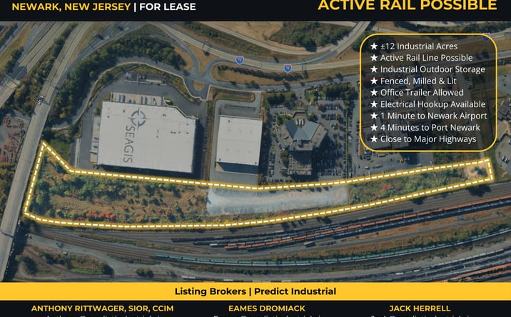 Pictures of Industrial, Land property located at 120 Frontage Rd, Newark, NJ 07114 for lease - image #1