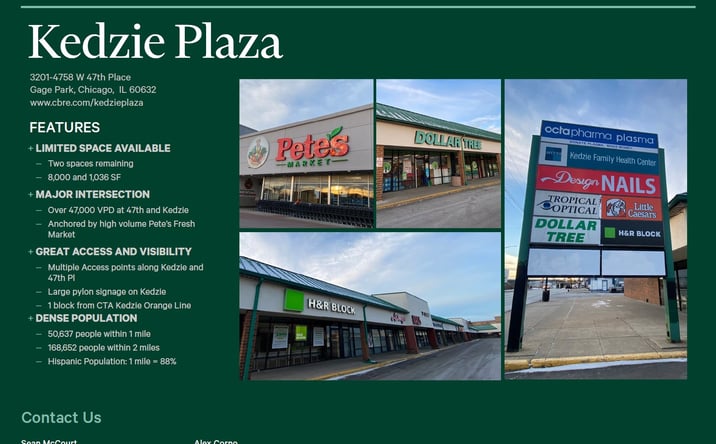 Pictures of Retail property located at 3201-4758 W 47th Place Gage Park, Chicago, IL 60632 for lease - image #1