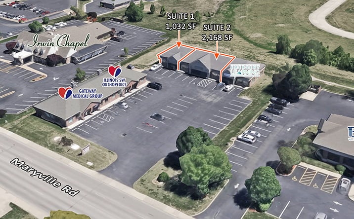Pictures of Retail, Office property located at 3908 Maryville Rd, Granite City, IL 62040 for lease - image #1