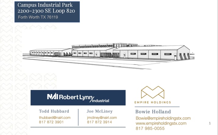 Pictures of Industrial property located at 2212 SE Loop 820, Fort Worth, TX 76140 for lease - image #1