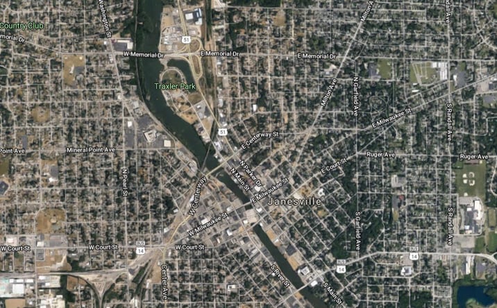 Pictures of Retail, Office property located at 100 N Main St, Janesville, WI 53545 for lease - image #1