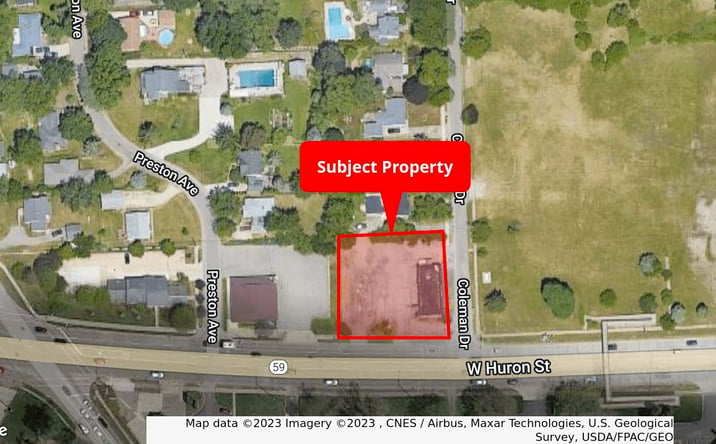 Pictures of Retail property located at 1302 W Huron St, Waterford Township, MI 48328 for lease - image #1