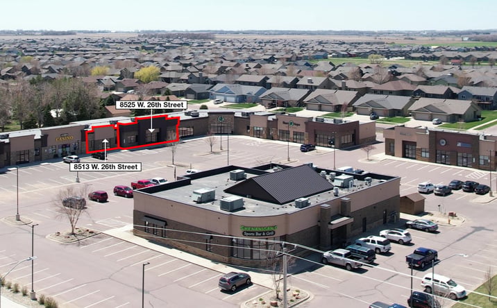 Pictures of Retail property located at 8513 - 8525 W. 26th Street, Sioux Falls, SD 57106 for lease - image #1