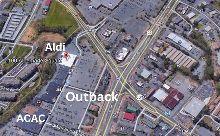 Pictures of Retail, Restaurant, Special Purpose property located at 355 Albemarle Square, Charlottesville, VA 22901 for lease - image #1
