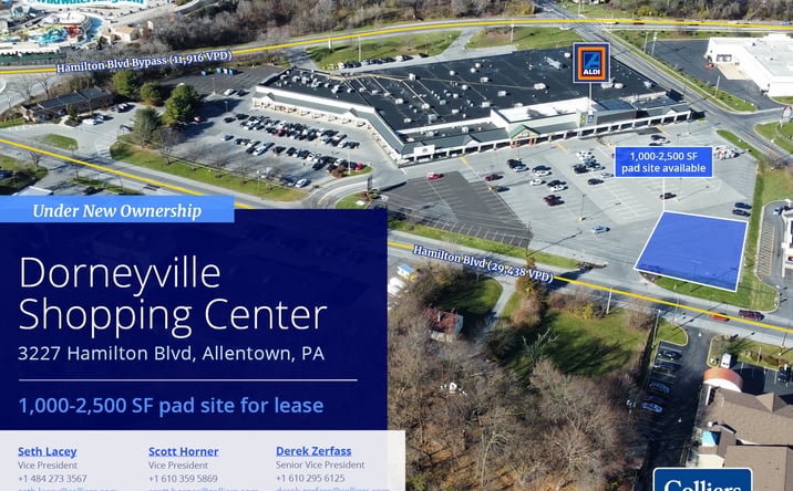 Pictures of Retail, Land property located at 3227 Hamilton Blvd, Allentown, PA 18104 for lease - image #1