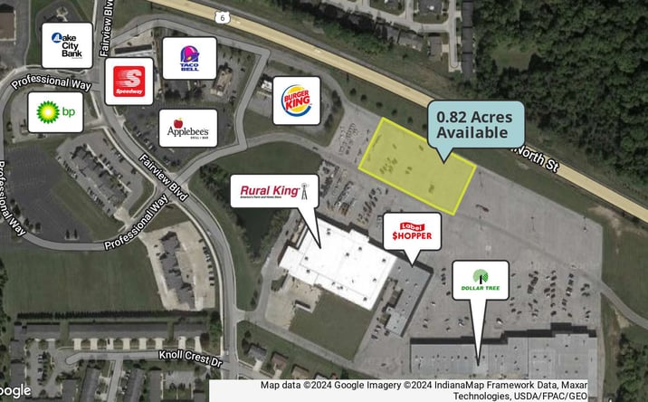 Pictures of Land property located at 510 Fairview Blvd, Kendallville, IN 46755 for lease - image #1