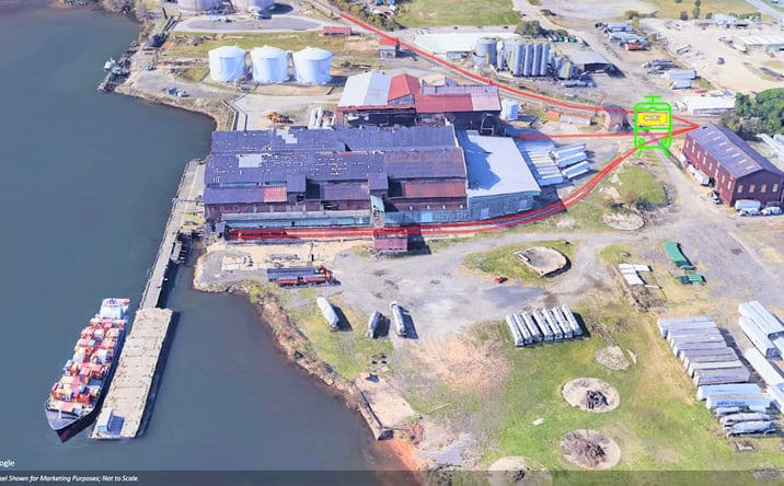 Pictures of Industrial, Land property located at 5501 Pennington Ave, Baltimore, MD 21226 for lease - image #1