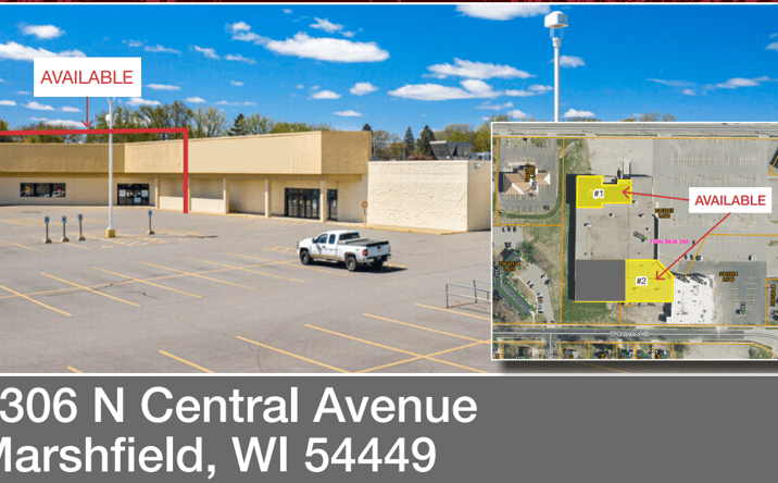 Pictures of Retail, Industrial property located at 1306 N Central Ave, Marshfield, WI 54449 for lease - image #1