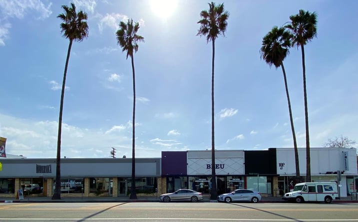 Pictures of Retail property located at 7386 Beverly Boulevard, Los Angeles, CA 90036 for lease - image #1