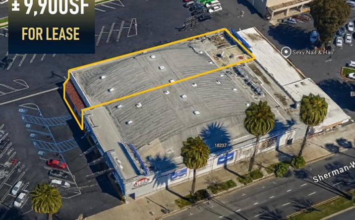 Pictures of Retail property located at 18247 Sherman Way, Los Angeles, CA 91335 for lease - image #1
