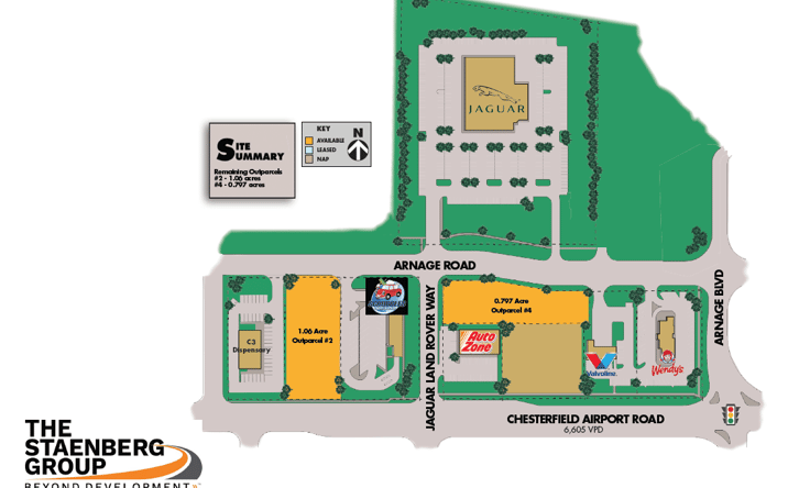Pictures of Land, Retail, Restaurant property located at 84 Arnage Rd, Chesterfield, MO 63005 for lease - image #1