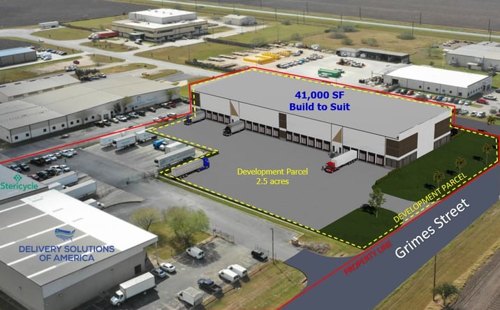 Pictures of Industrial property located at 5706 E Grimes St, Harlingen, TX 78550 for lease - image #1