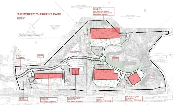 Pictures of Industrial property located at 0 Airport Rd, Ball Ground, GA 30107 for lease - image #1