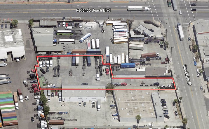 Pictures of Land property located at 15327 S. San Pedro Street, Gardena, CA 90248 for lease - image #1