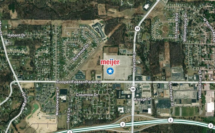 Pictures of Retail property located at 5350 N Leavitt Rd, Lorain, OH 44053 for lease - image #1